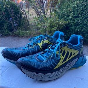 Hoka One One Gaviota Men’s Black/Caribbean 1016301 Sneakers SZ 12